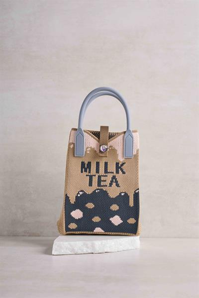 Milk Tea Triko Çanta