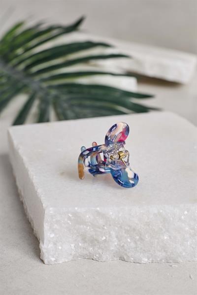 Mini Lacivert Kemik Mandal