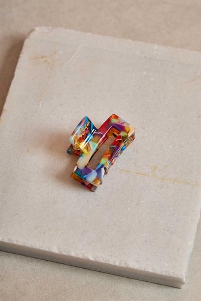 Mini Rectangle Candy Terrazzo Kemik Toka