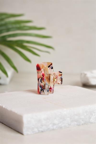 Mini Rectangle Confetti Marble Kemik Toka