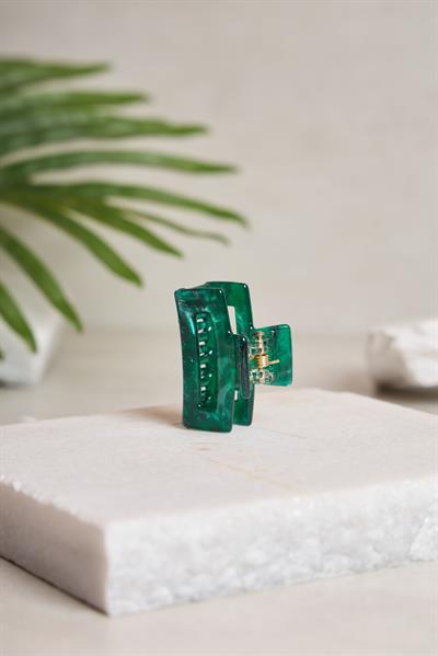 Mini Rectangle Emerald Glass Kemik Toka