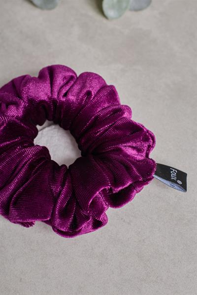Mürdüm Kadife Scrunchie Small