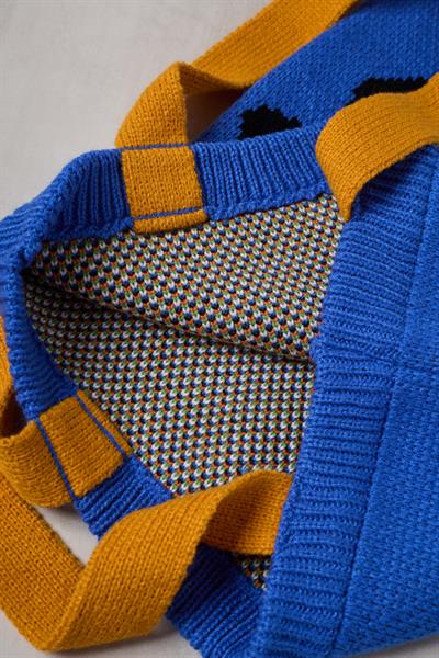 Nazar Boncuklu Triko Tote Bag