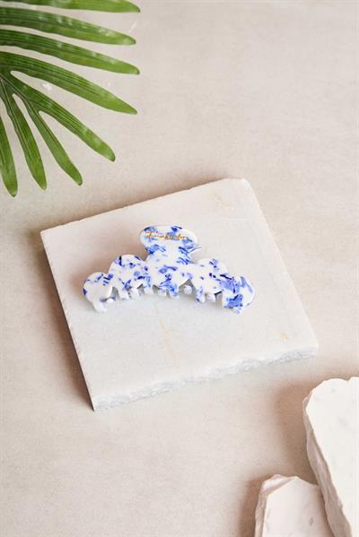 Olimpiyat Blue Porcelain Kemik Toka