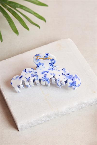 Olimpiyat Blue Porcelain Kemik Toka