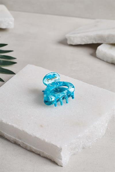 Oval Midi Turkuaz Kemik Mandal