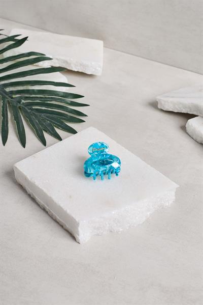 Oval Midi Turkuaz Kemik Mandal