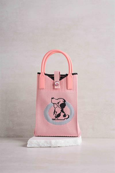 Pembe Köpekli Çanta