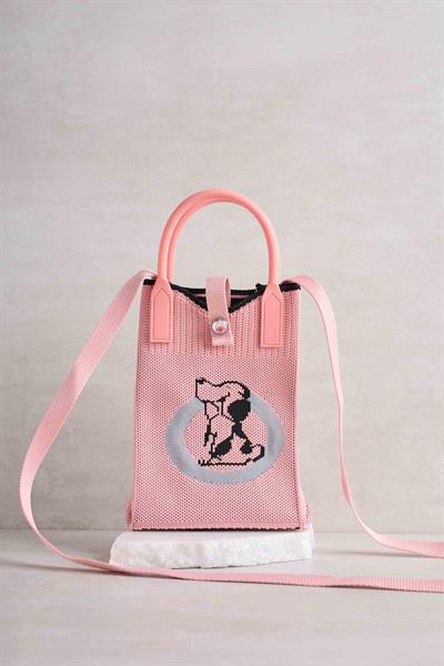 Pembe Köpekli Çanta