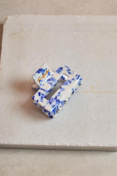 Rectangle Midi Blue Porcelain Kemik Toka