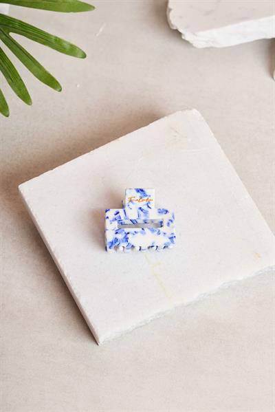 Rectangle Midi Blue Porcelain Kemik Toka