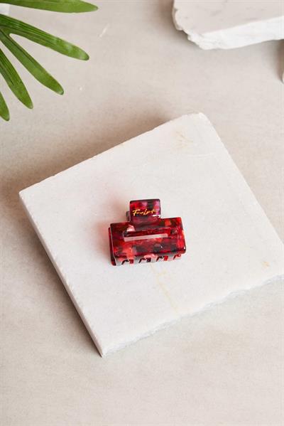 Rectangle Midi Crimson Flame Kemik Toka