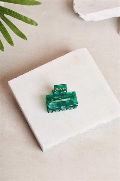 Rectangle Midi Emerald Glass Kemik Toka