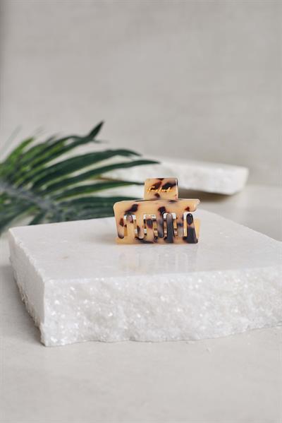 Rectangle Midi Leopar Kemik Mandal