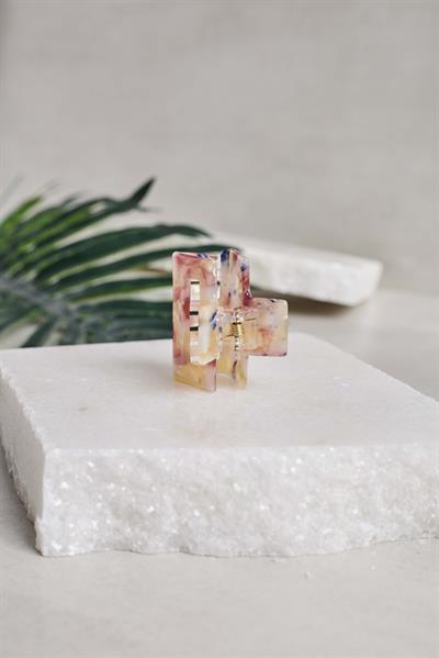 Rectangle Midi Sand Kemik Mandal