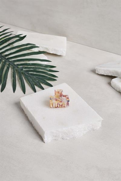 Rectangle Midi Sand Kemik Mandal