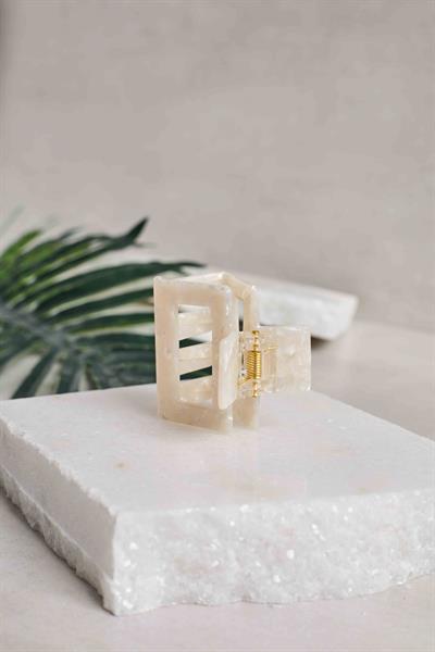 Rectangle Midi Sedefli Kemik Mandal