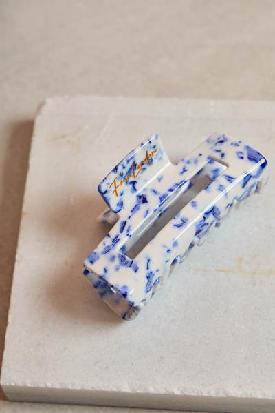 STD Dikdörtgen Blue Porcelain Kemik Toka