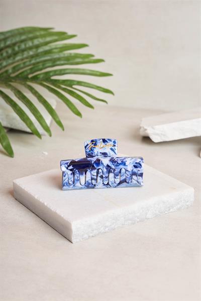 STD Dikdörtgen Storm Marble Kemik Toka