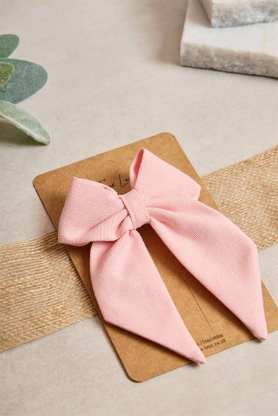 Toz Pembe Mini Fiyonk Toka