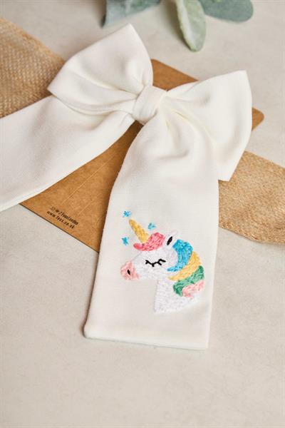 Unicorn İşlemeli Fiyonk Toka