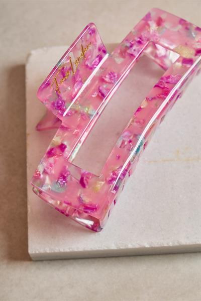 Xl Dikdörtgen Blush Petal Kemik Toka
