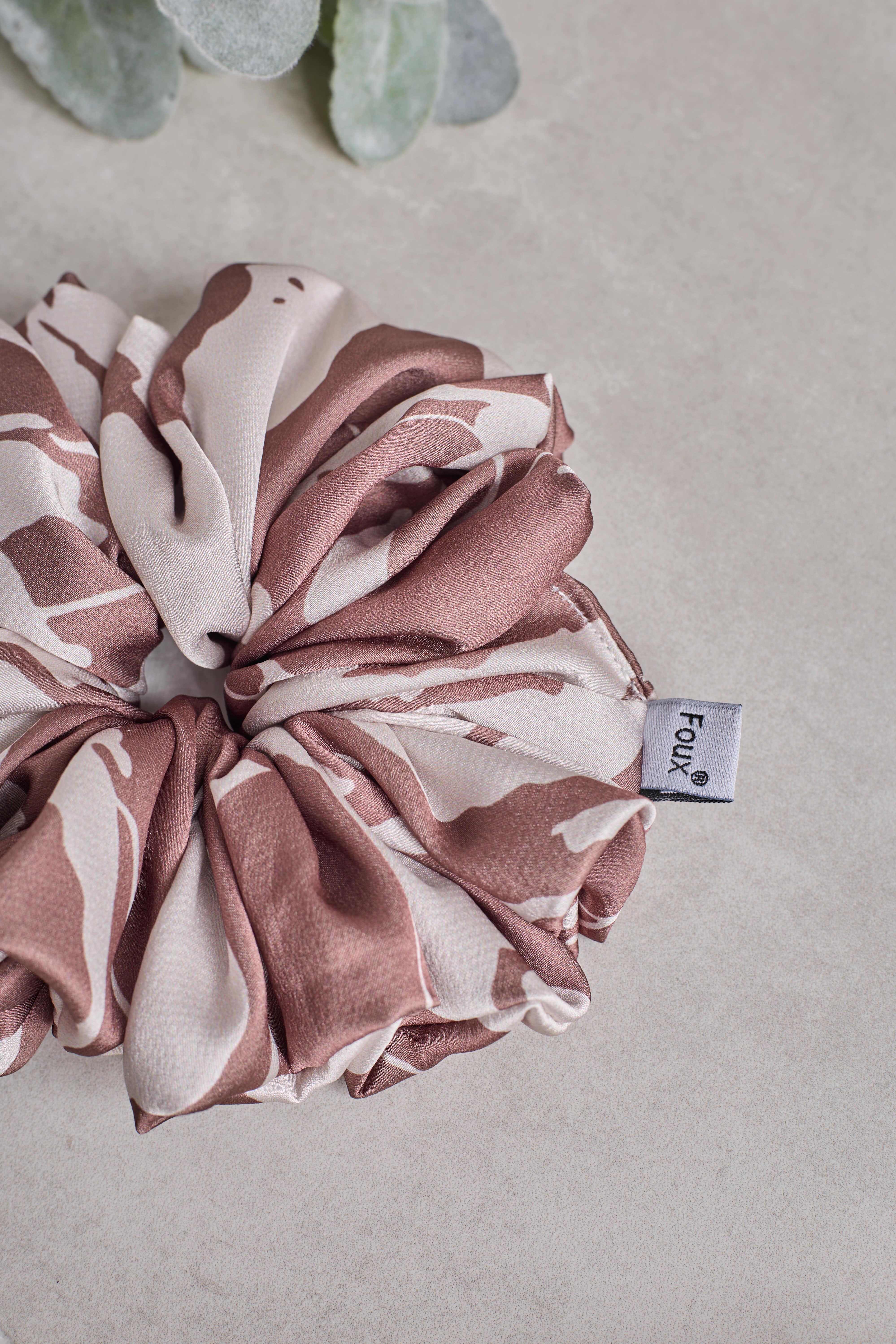 Fawn Bol Büzgülü Scrunchie