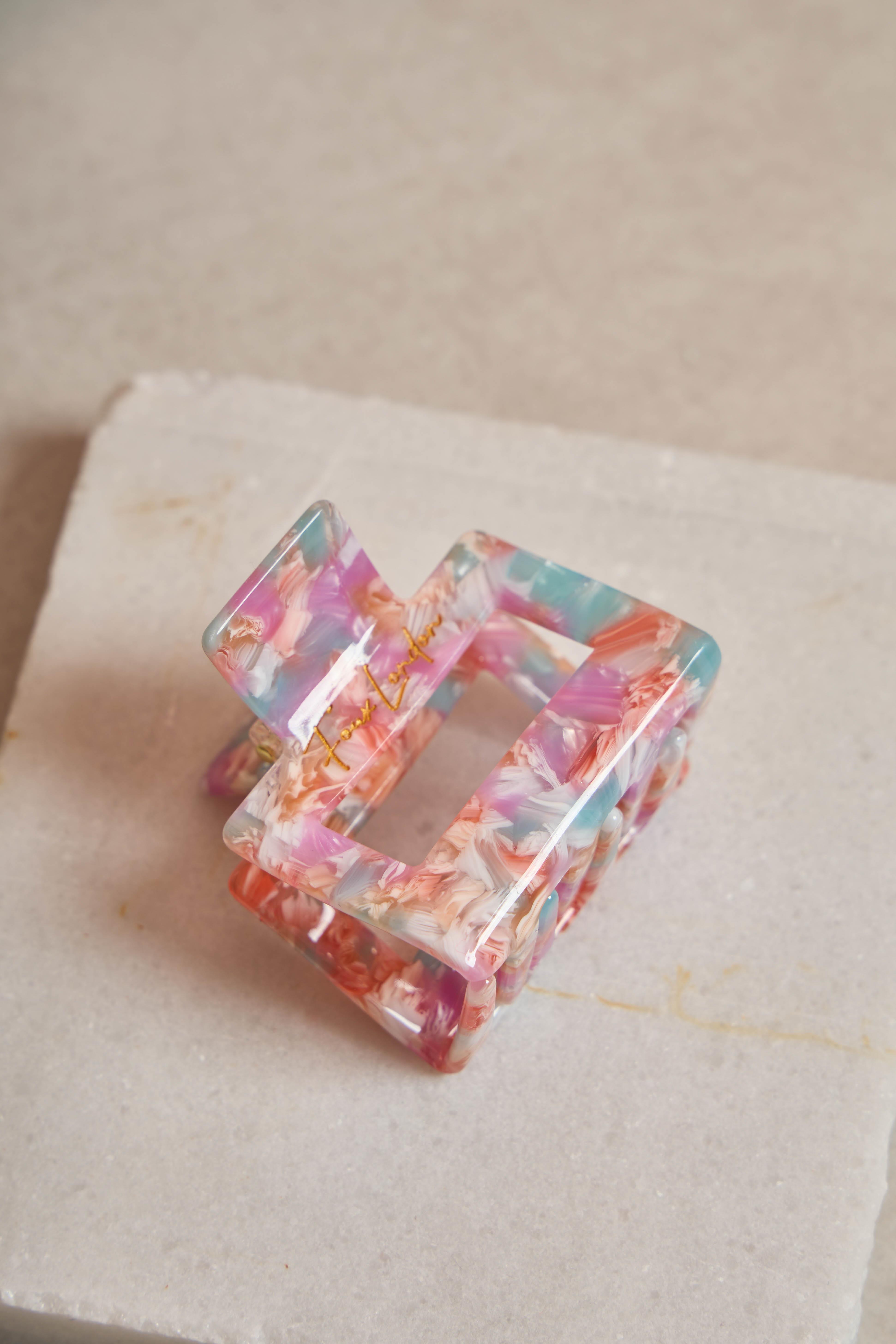 Kare Dikdörtgen Pastel Dream Kemik Toka