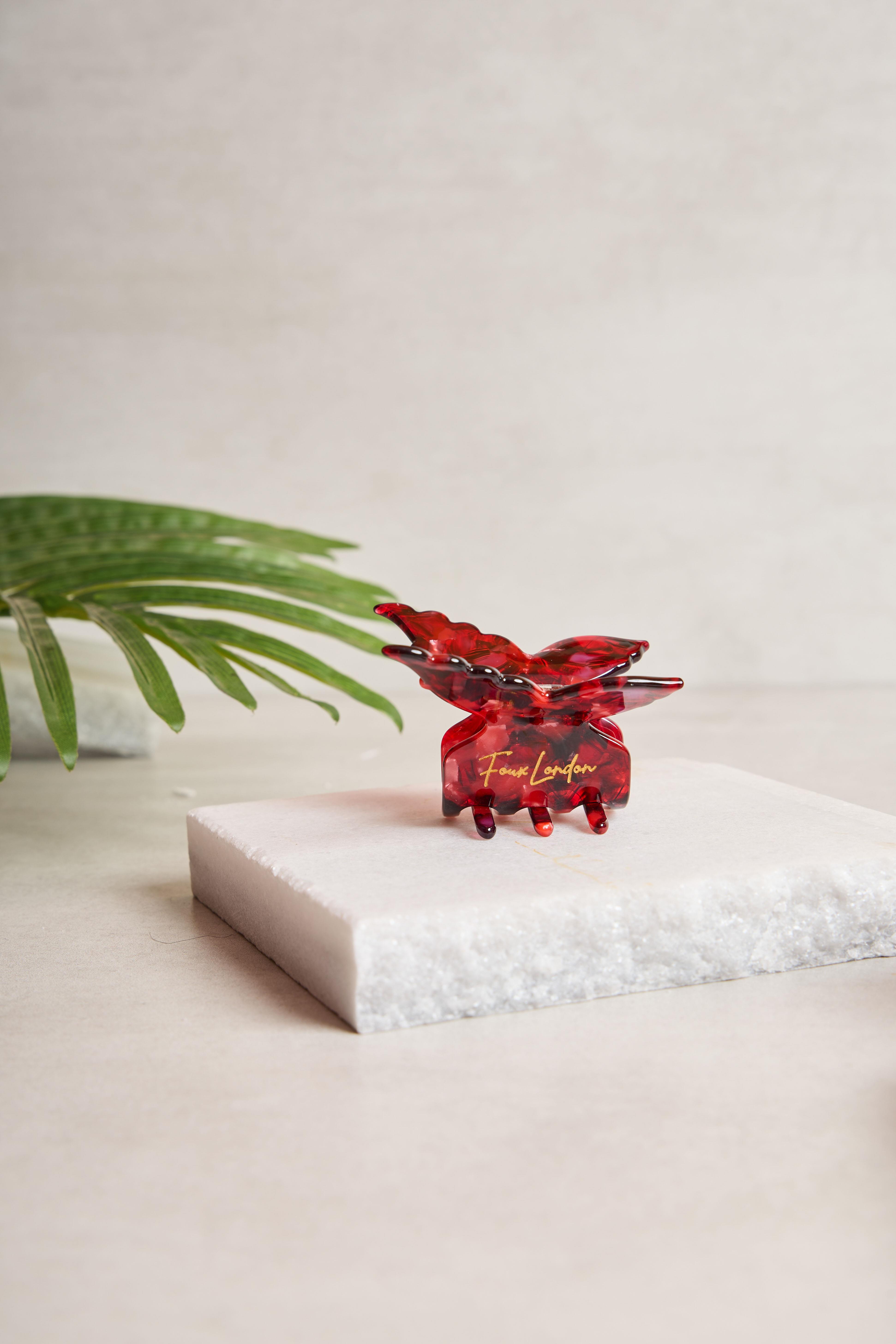 Kelebek Crimson Flame Kemik Toka