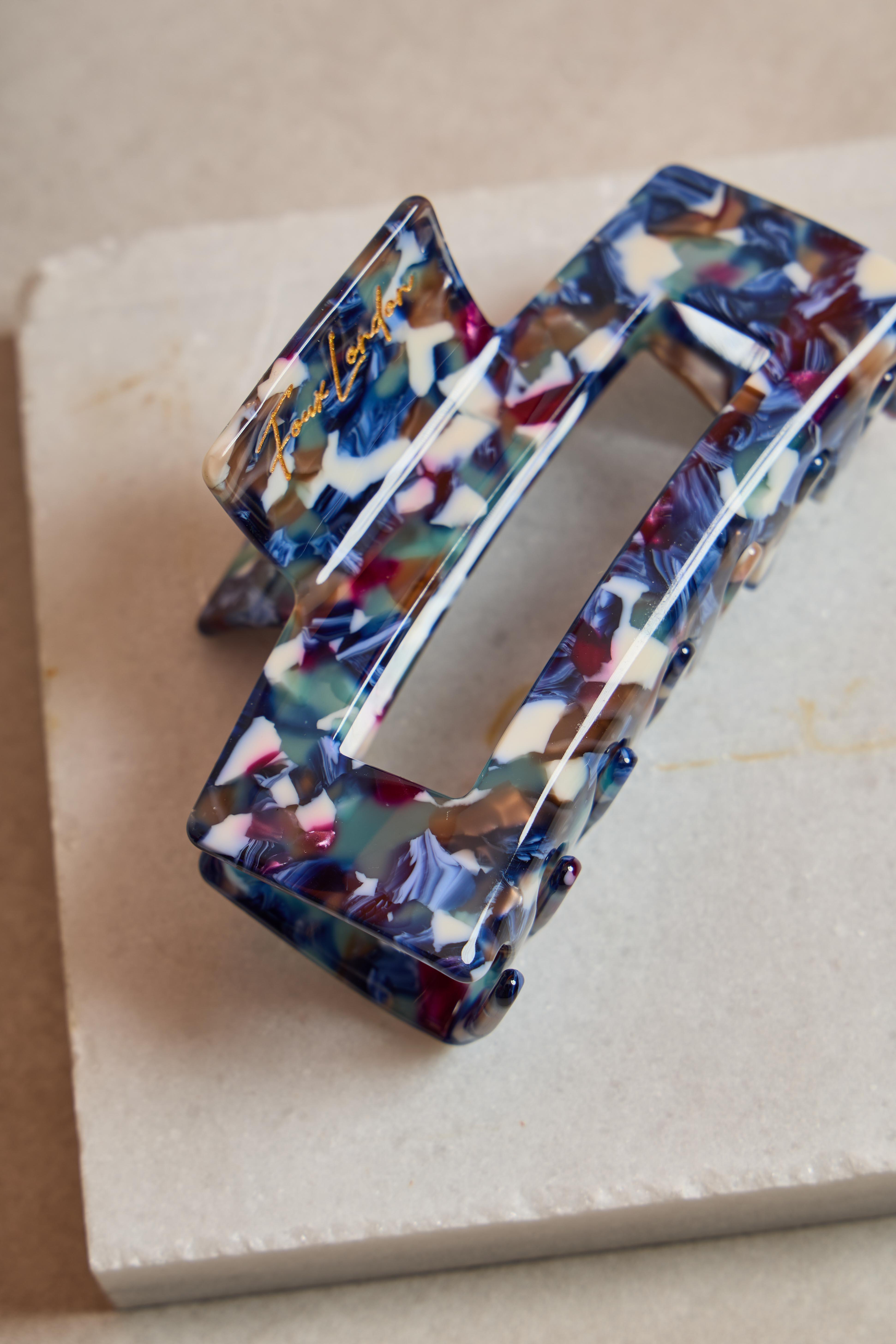 L Dikdörtgen Galaxy Shards Kemik Toka