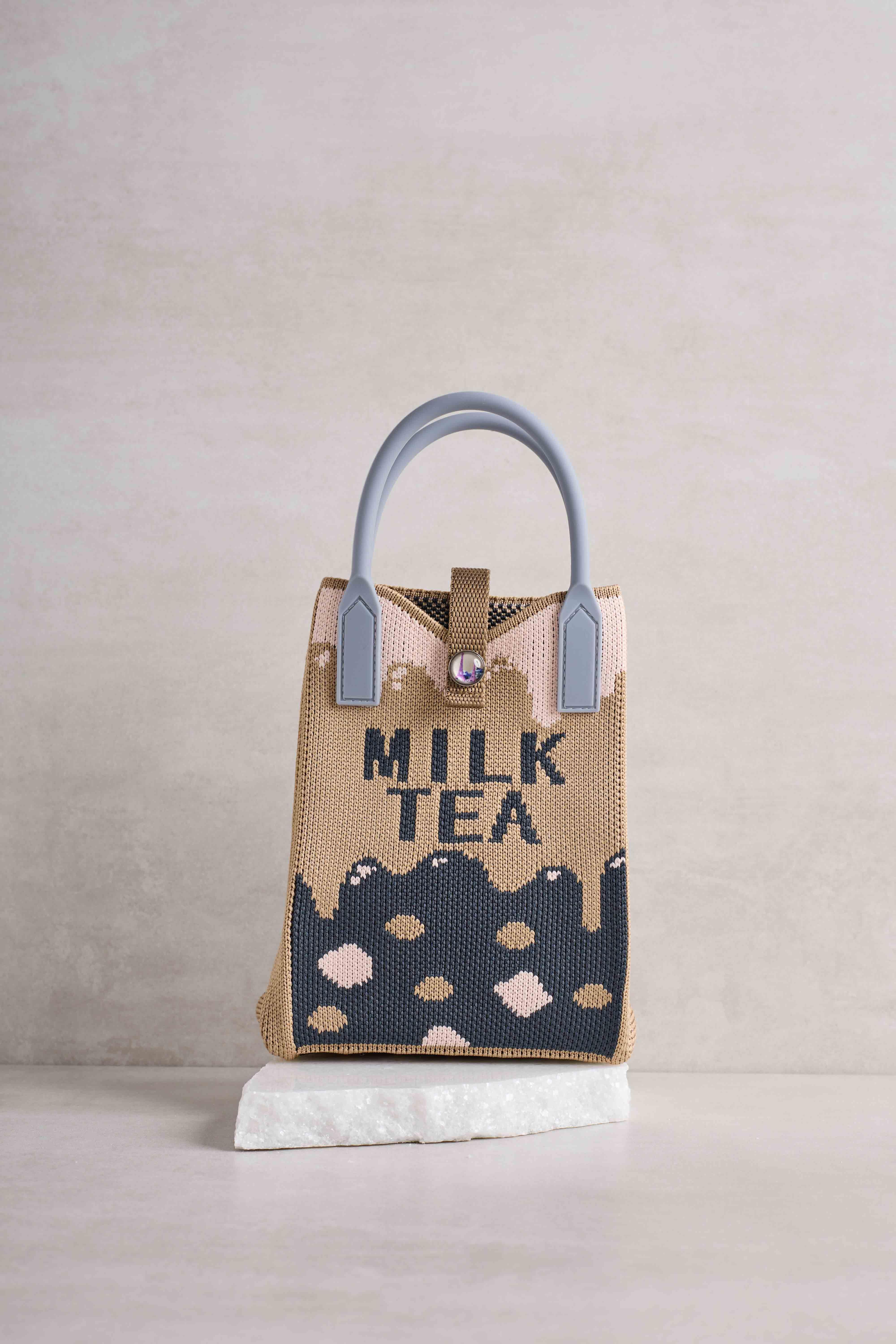 Milk Tea Triko Çanta