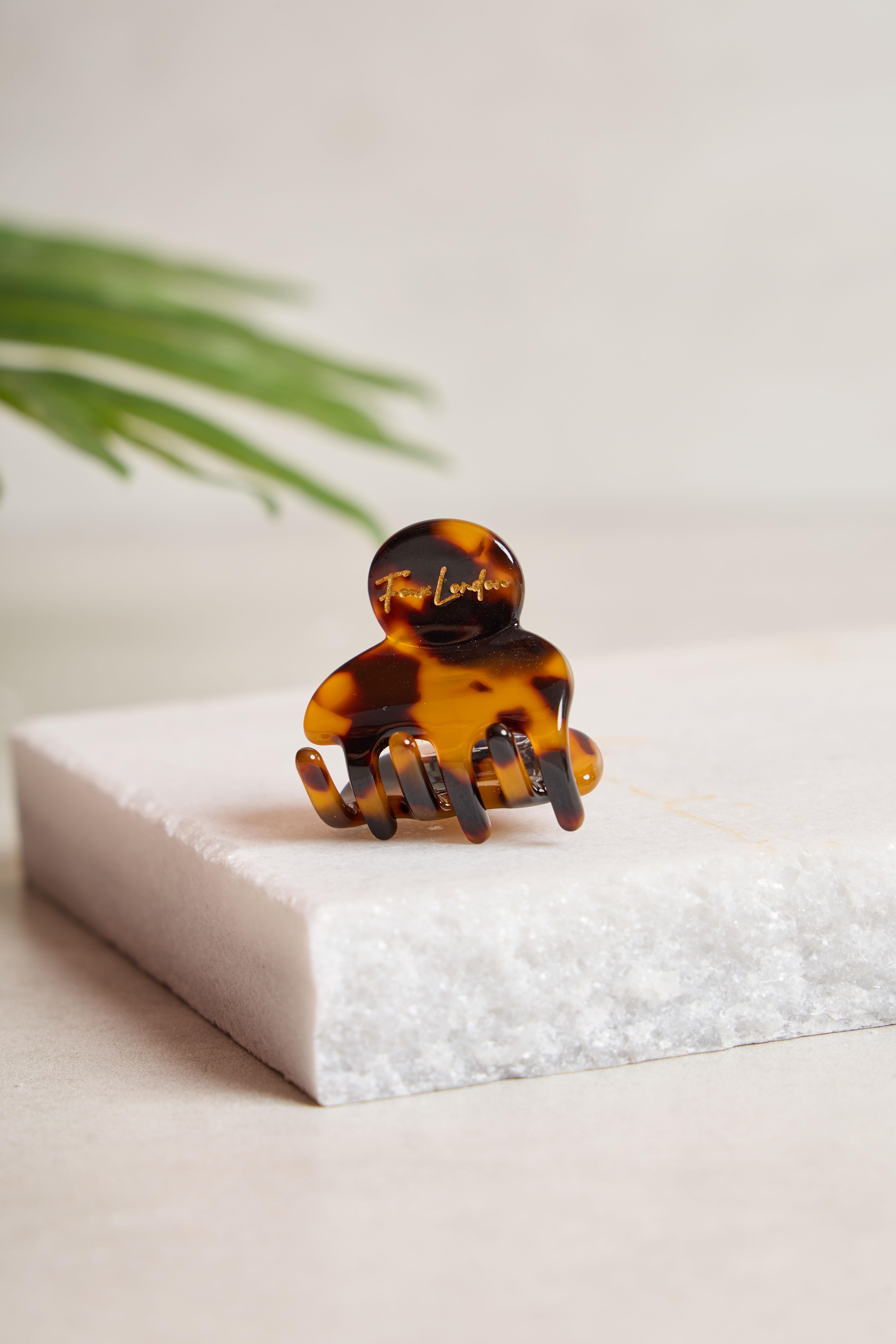 Mini Amber Tortoise Kemik Toka