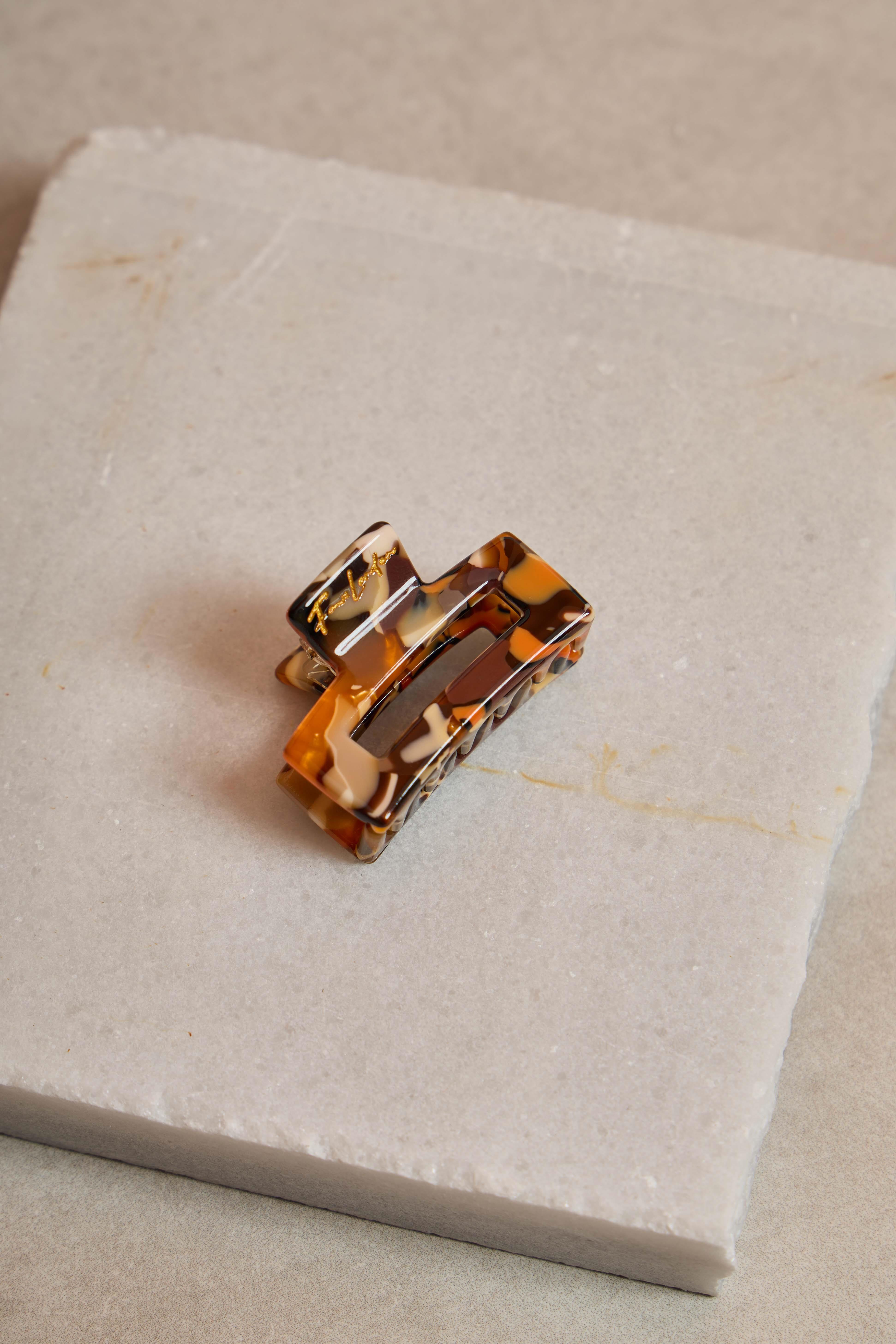 Mini Rectangle Autumn Mosaic Kemik Toka 