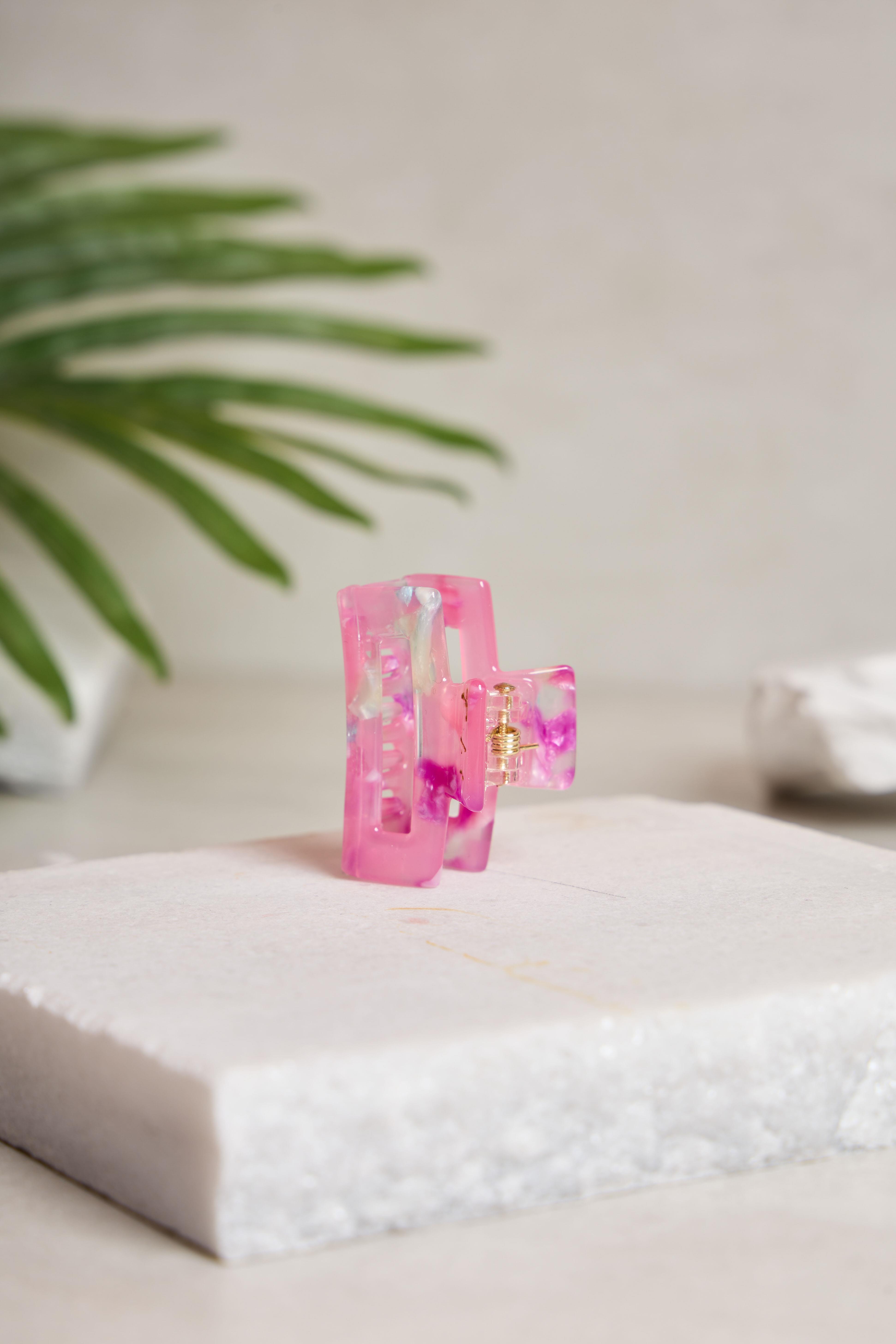 Mini Rectangle Blush Petal Kemik Toka