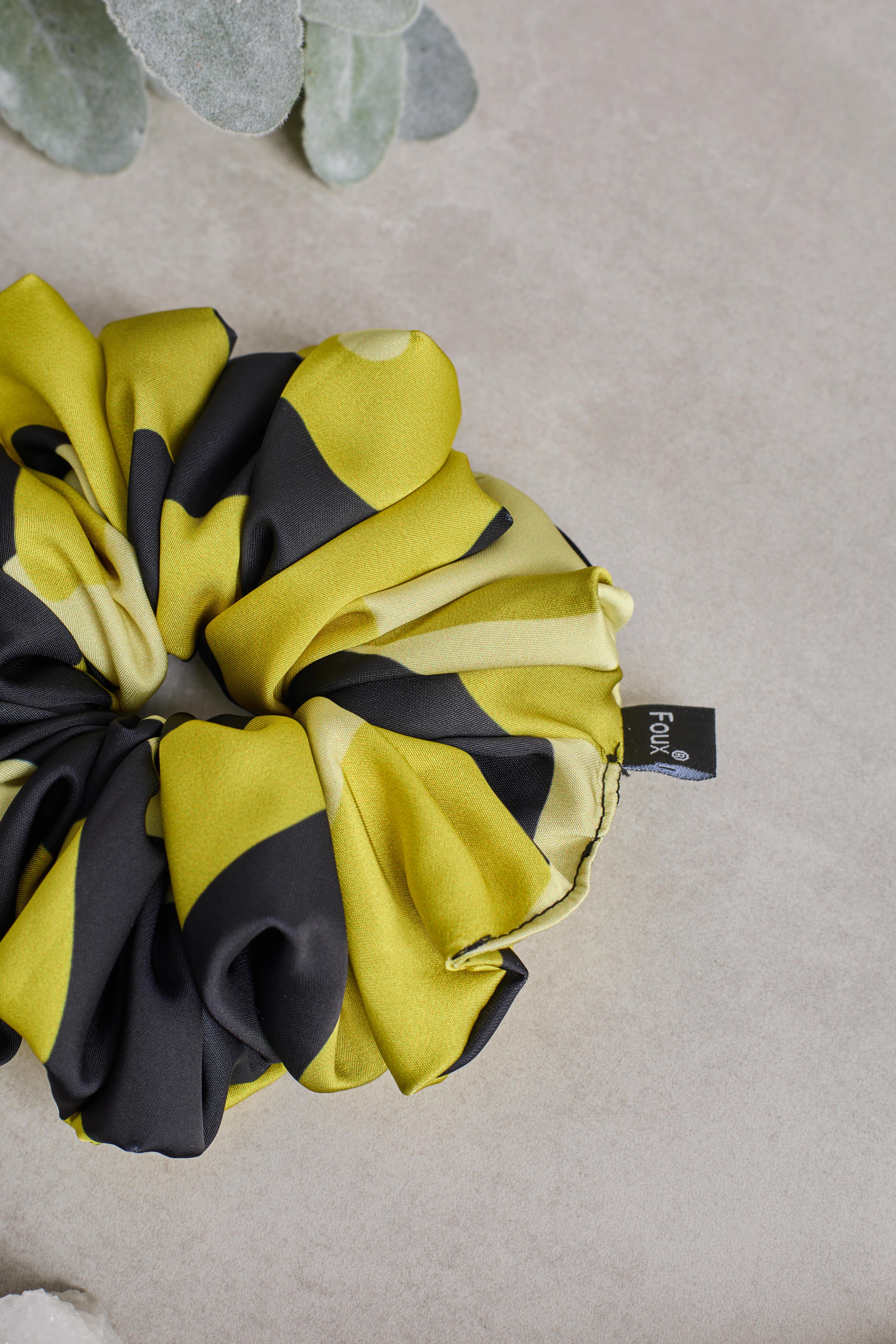 Olive Bol Büzgülü Scrunchie