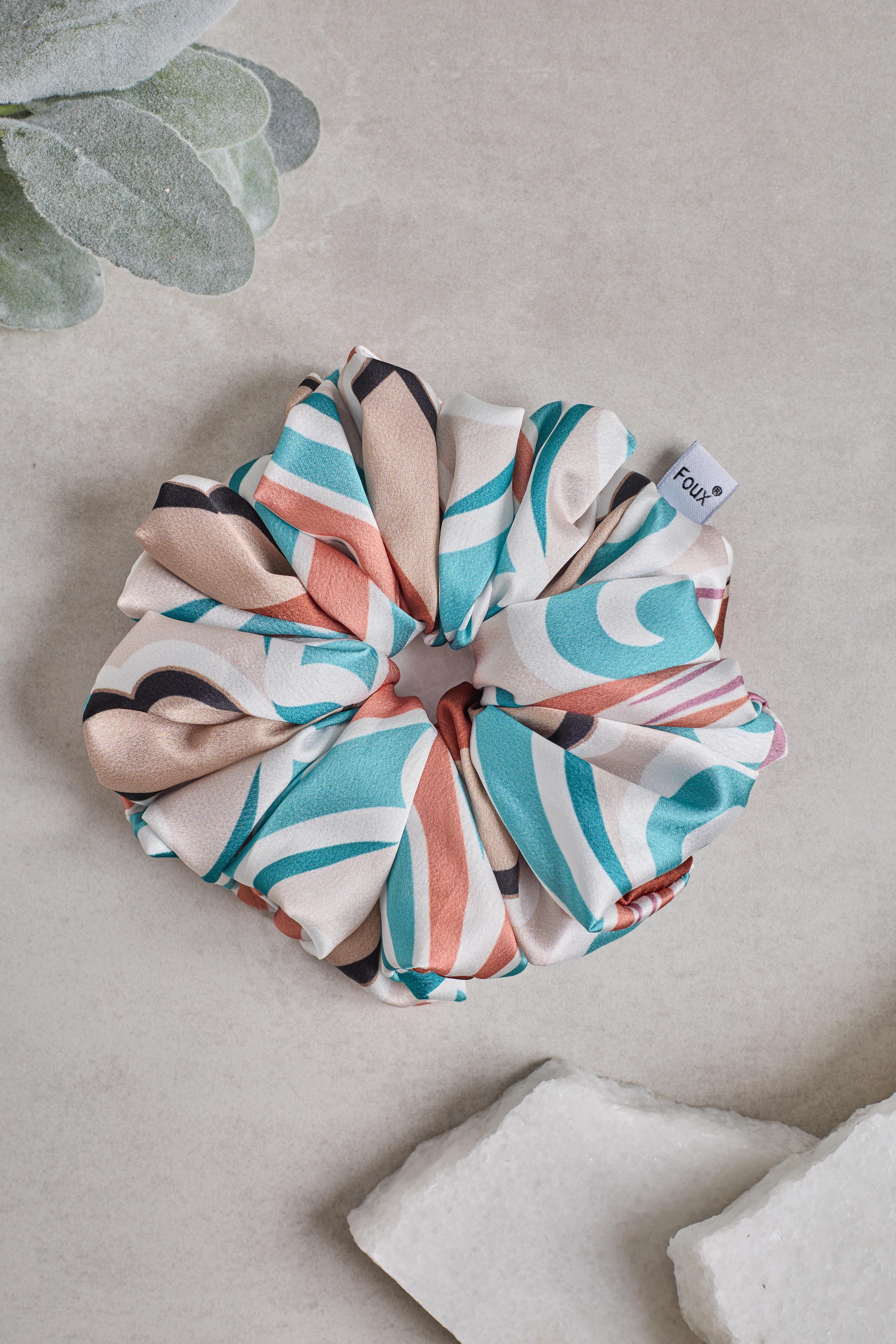 Ottoman Bol Büzgülü Scrunchie