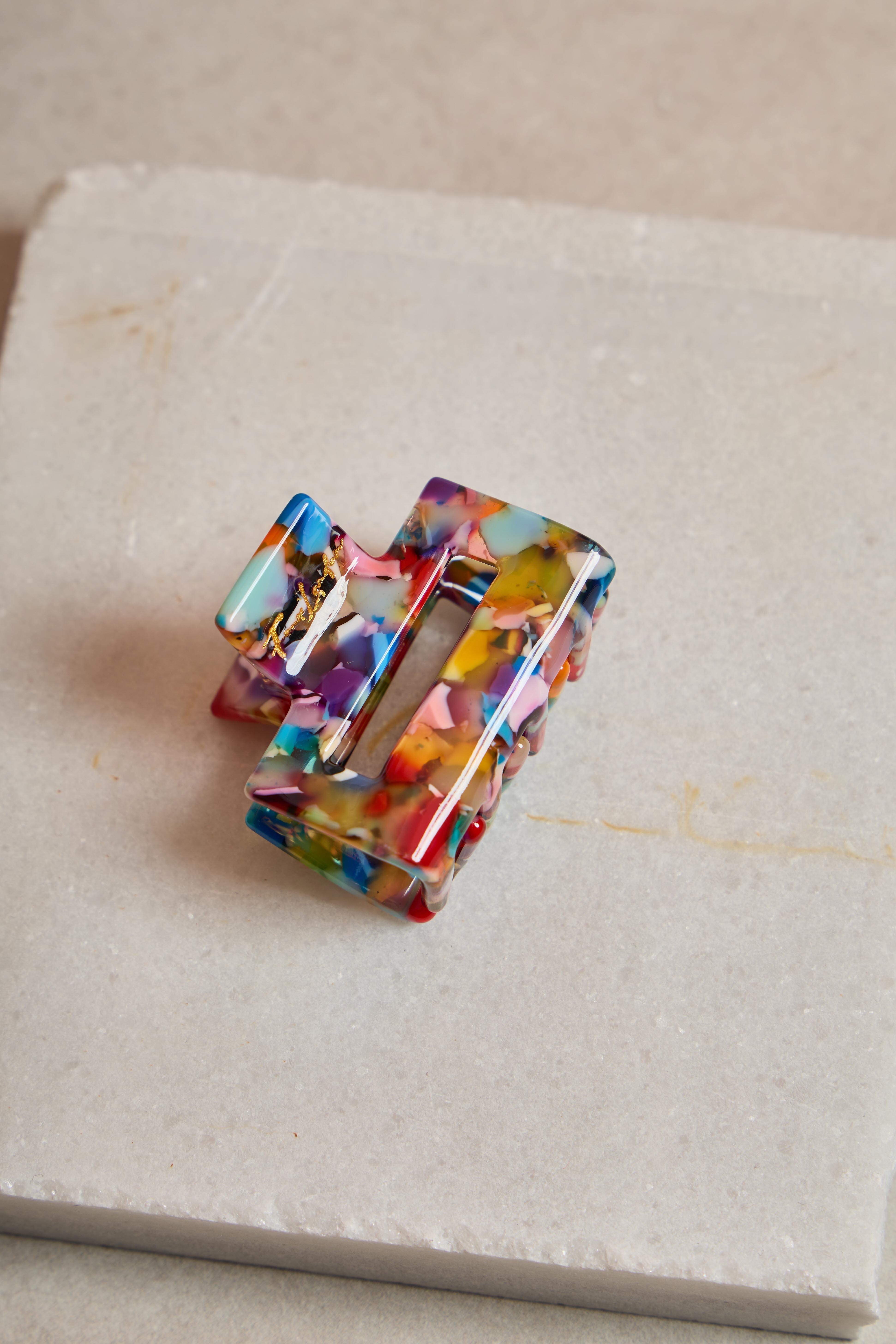 Rectangle Midi  Candy Terrazzo Kemik Toka