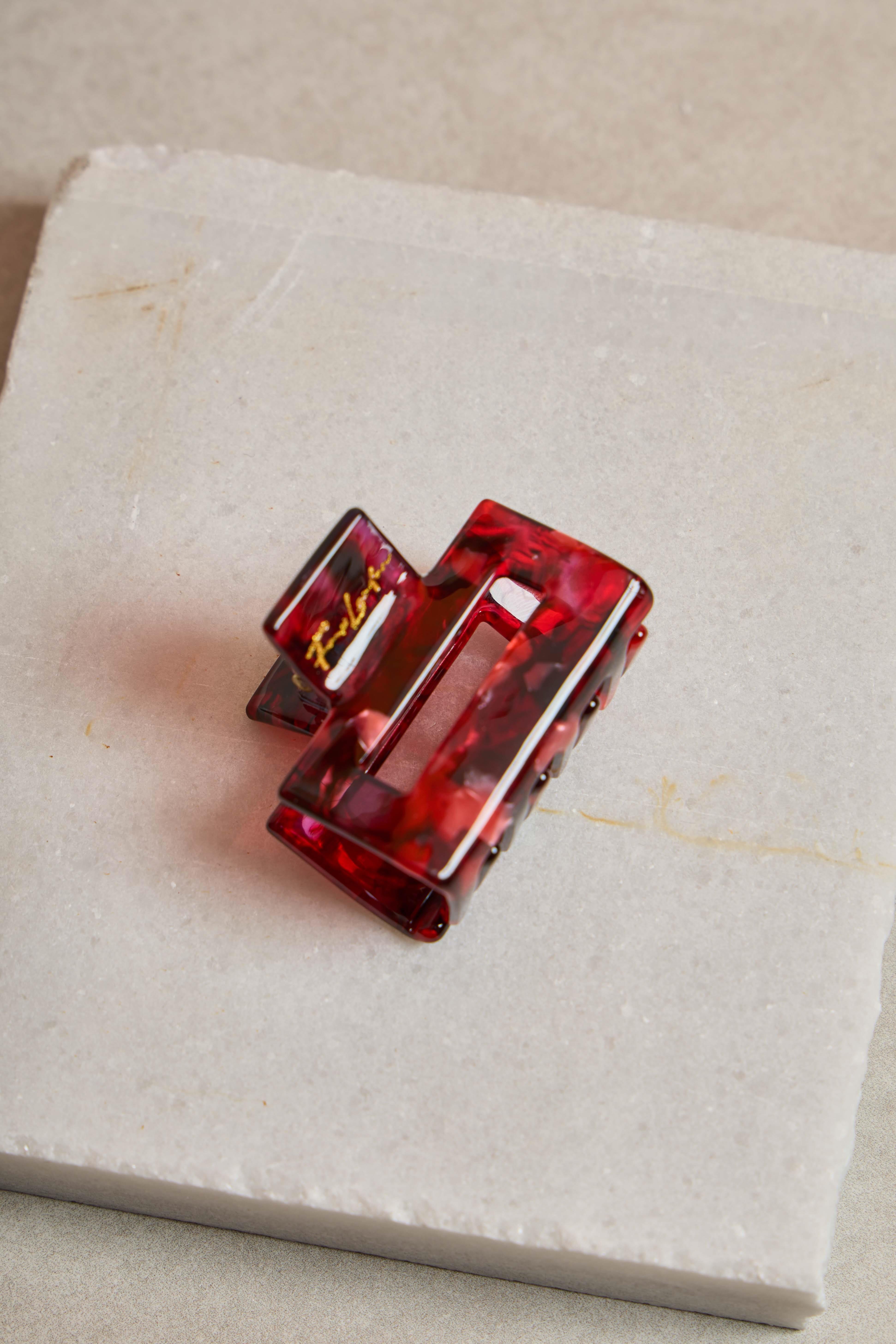 Rectangle Midi Crimson Flame Kemik Toka