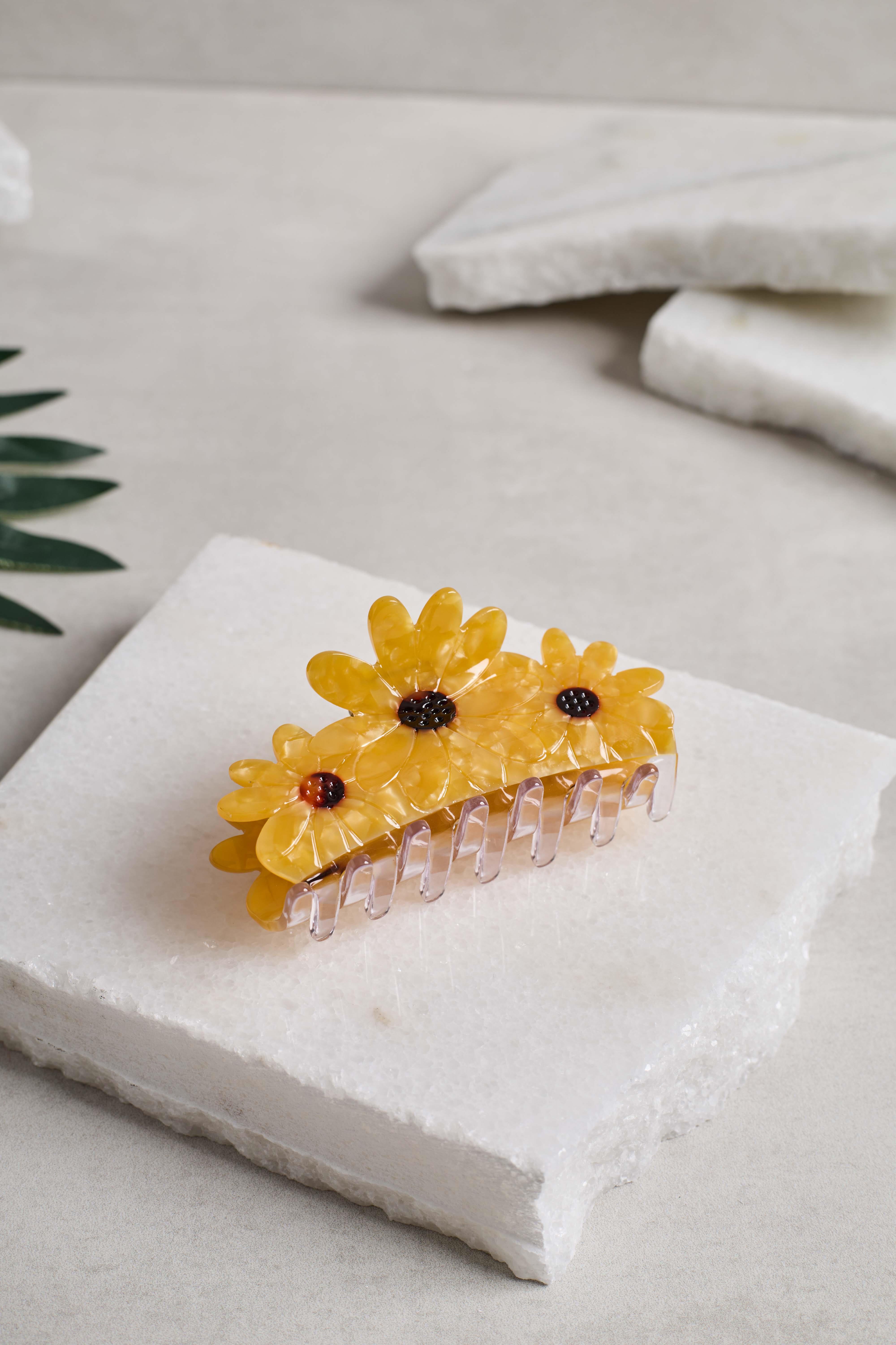 Üçlü Ayçiçek Mandal