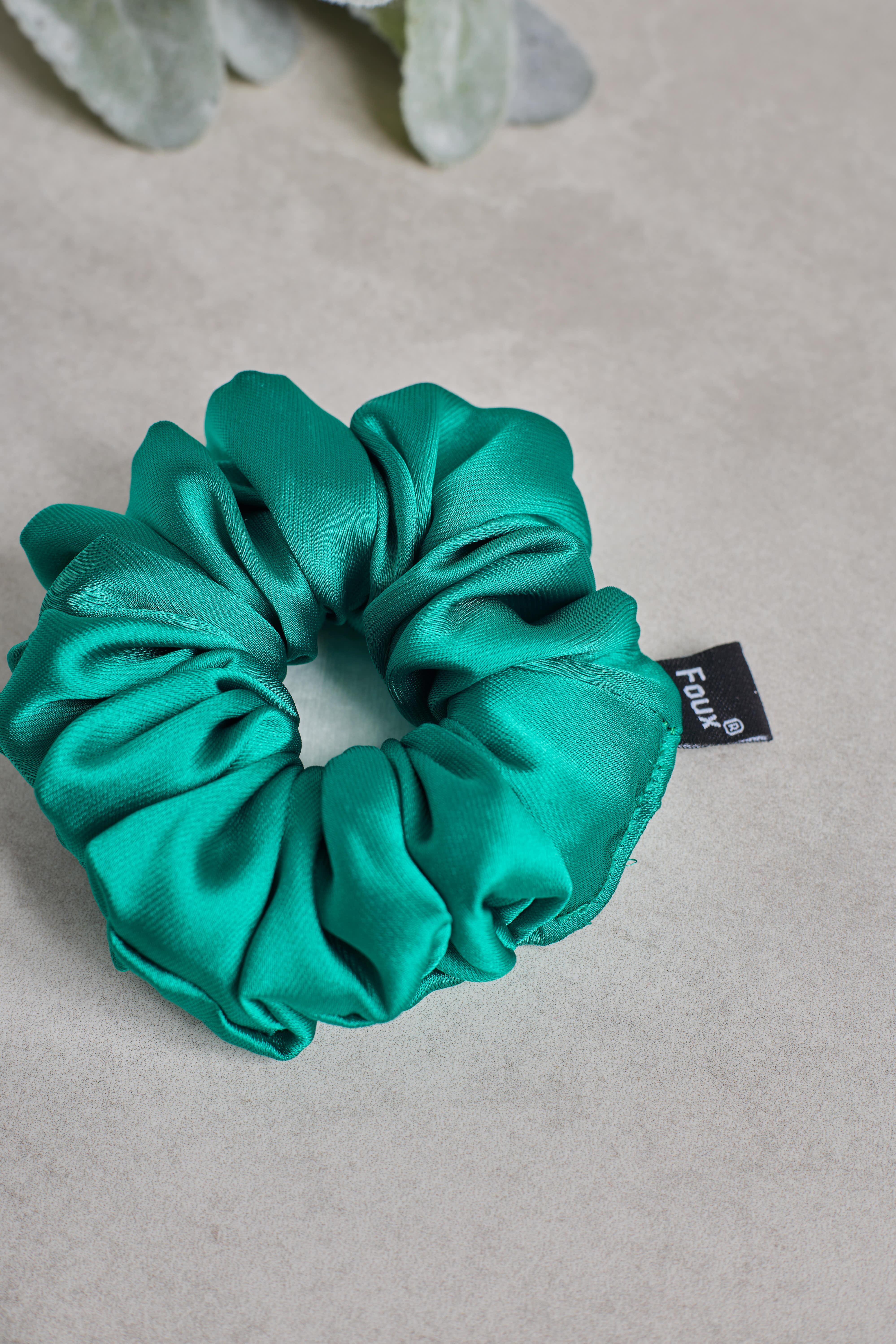 Yeşil Small Scrunchie