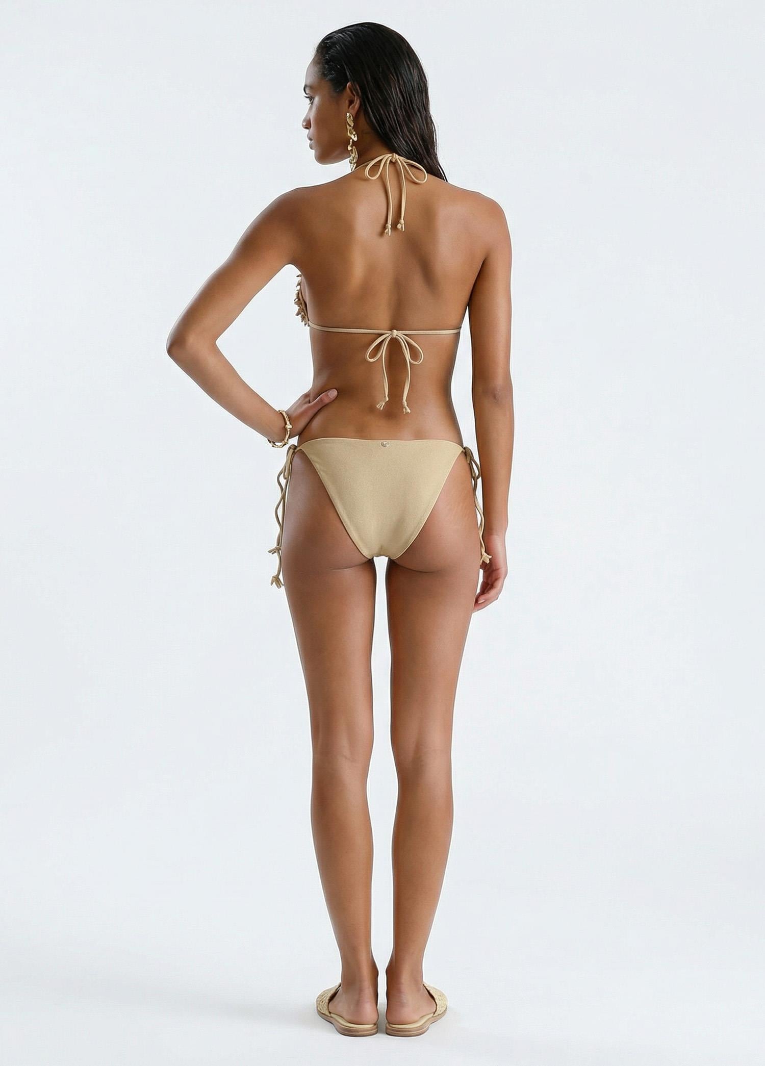 FLORA Bikini Set – Beige