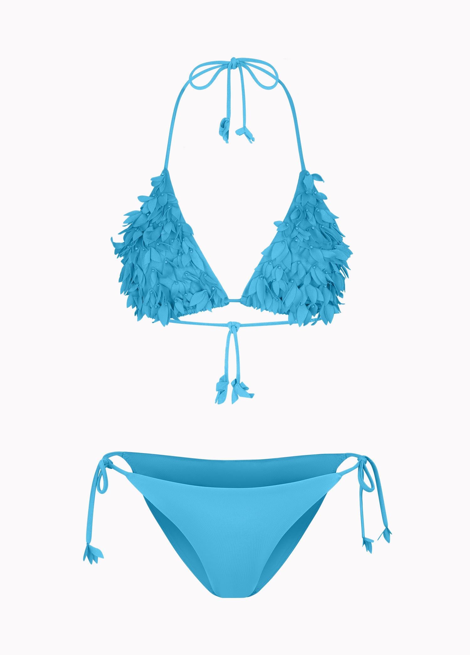 FLORA Bikini Set – Blue