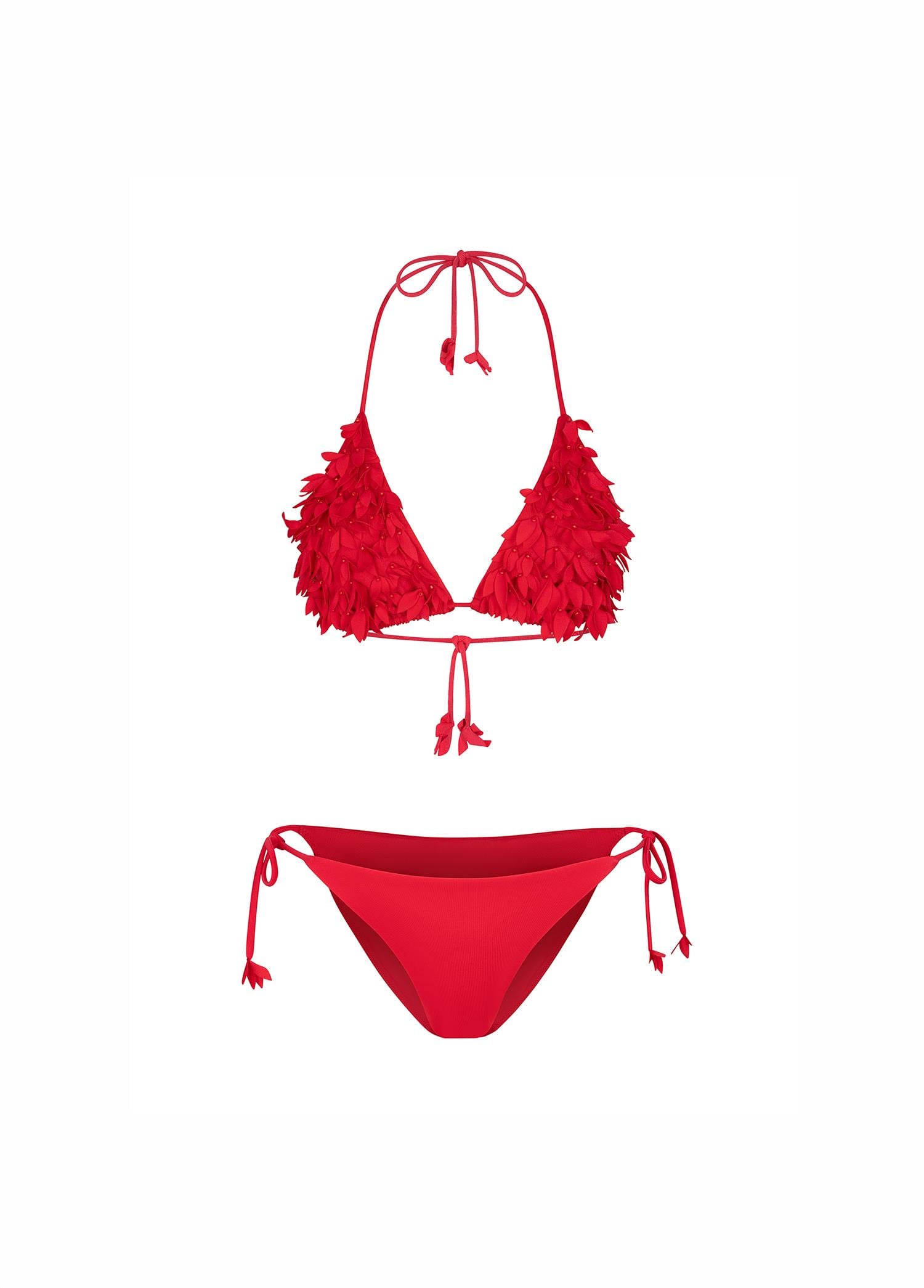 FLORA Bikini Set – Red