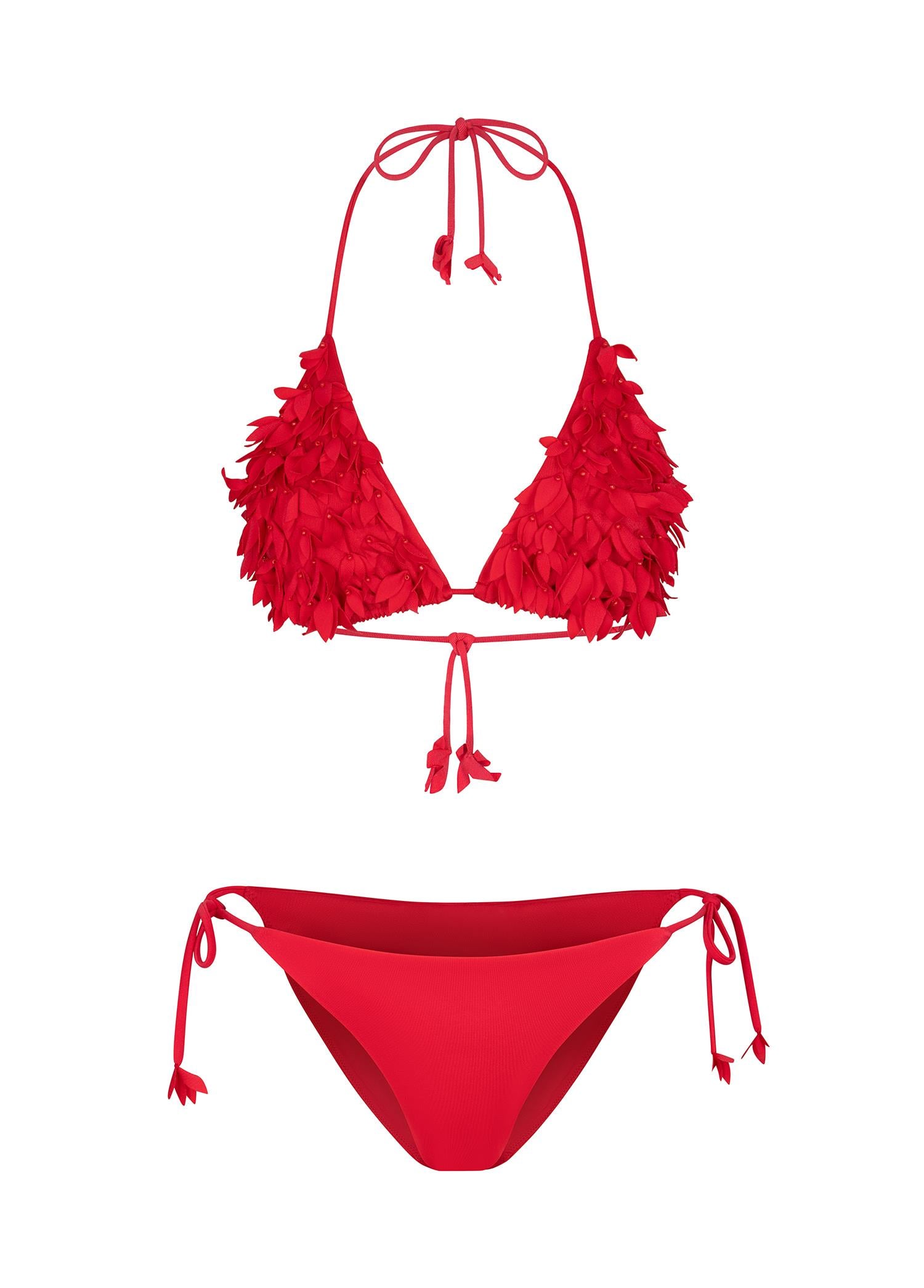 FLORA Bikini Set – Red