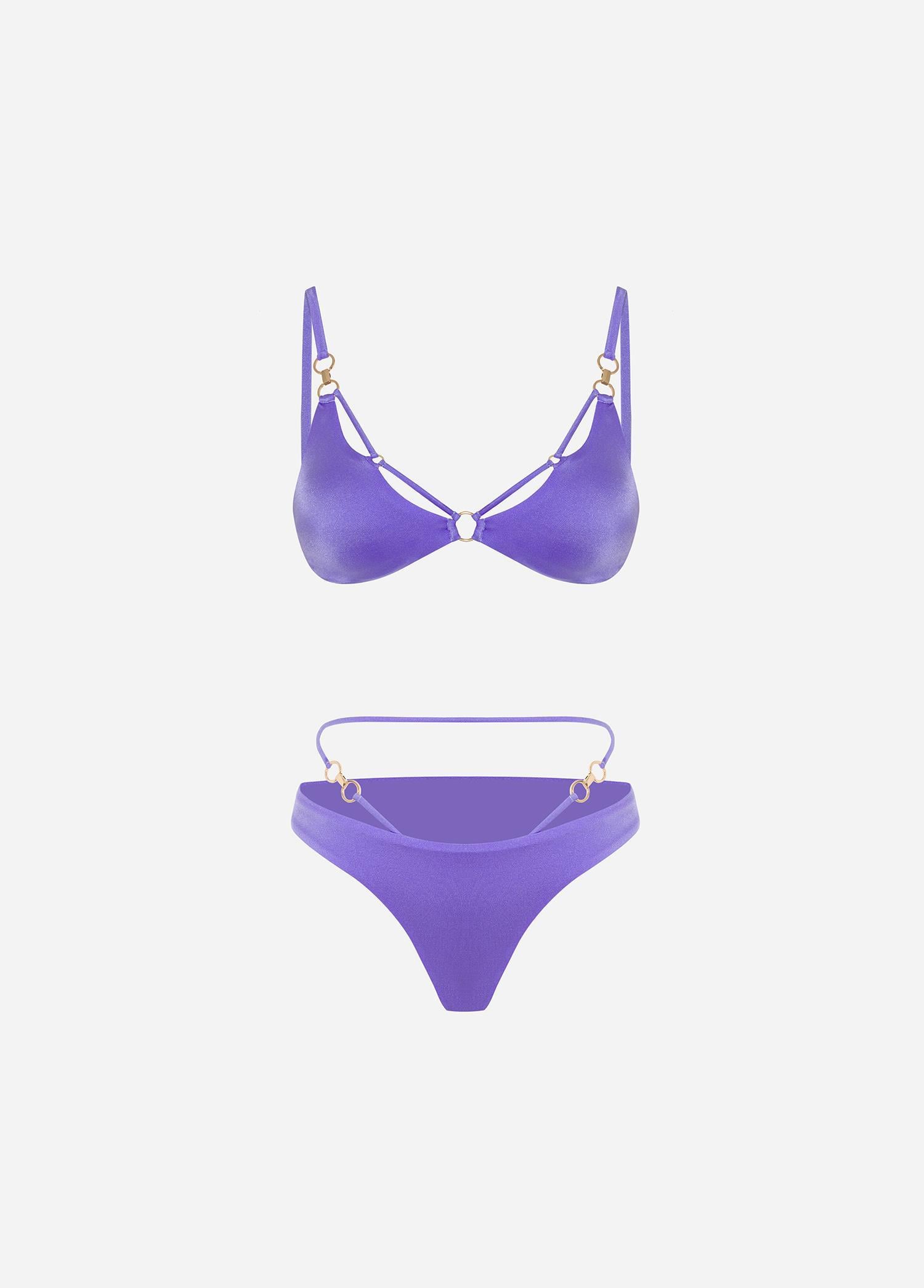 Lilac Siren Bikini Set