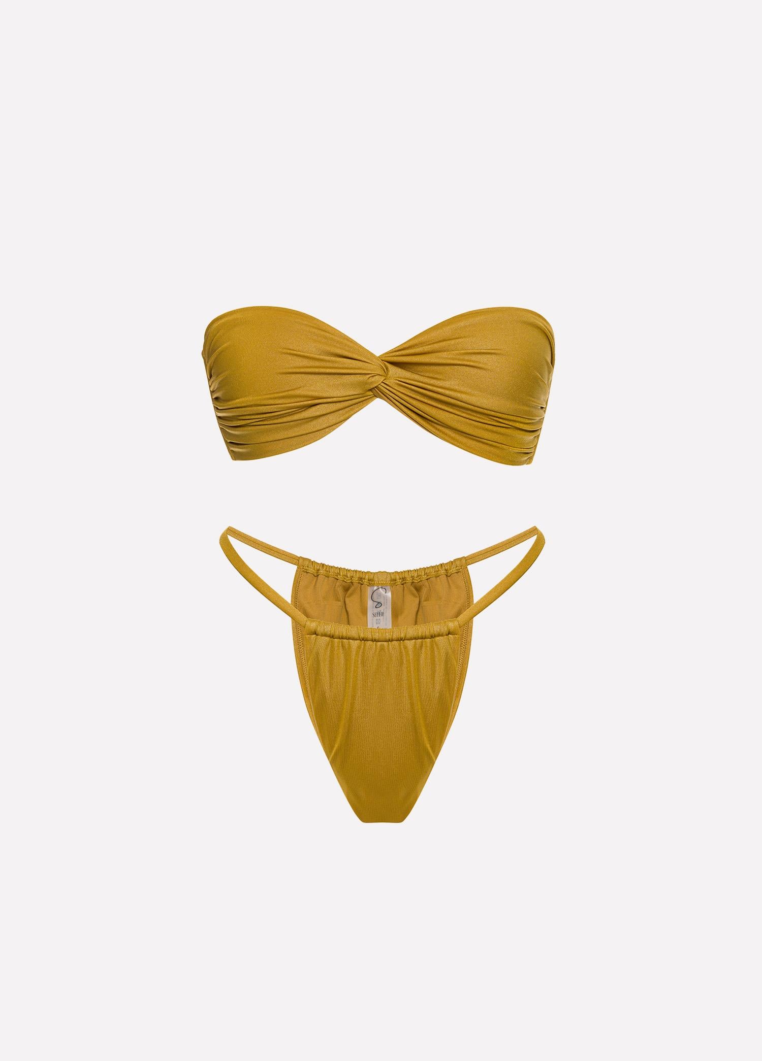 Tiny Bikini Set Honey Gold