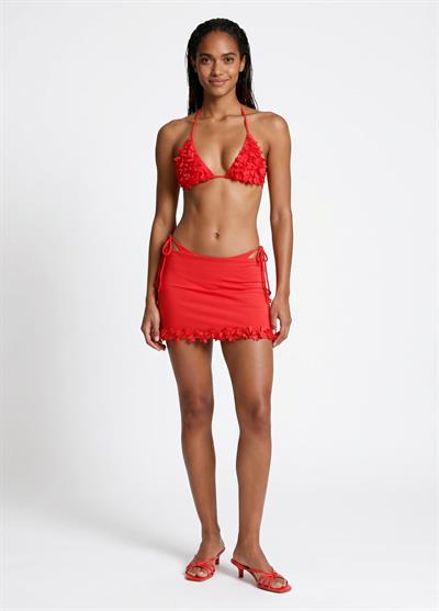 FLORA Bikini Etek Set – Red
