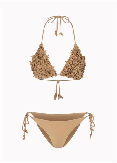 FLORA Bikini Set – Beige