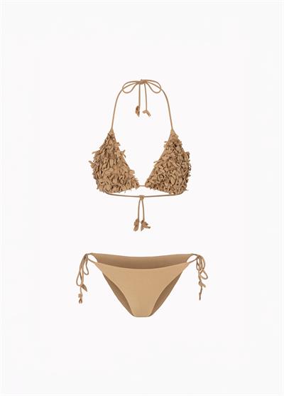 FLORA Bikini Set – Beige