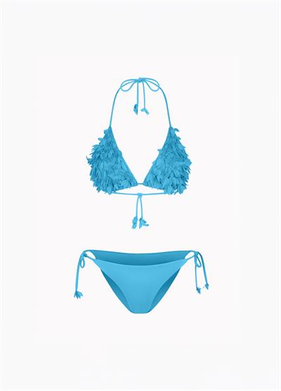 FLORA Bikini Set – Blue
